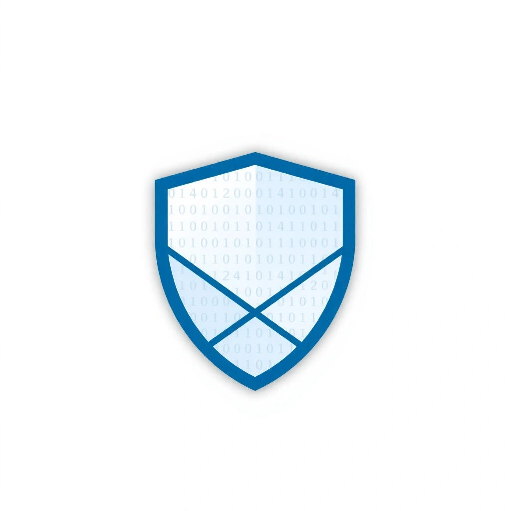 Schematische Darstellung von Datensicherheit und Schutz